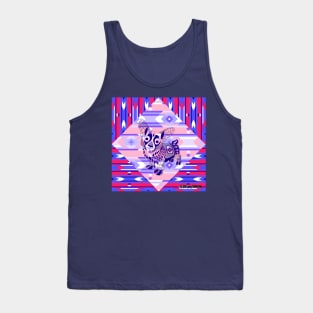 the one and only corgi dog in royal pattern Tank Top